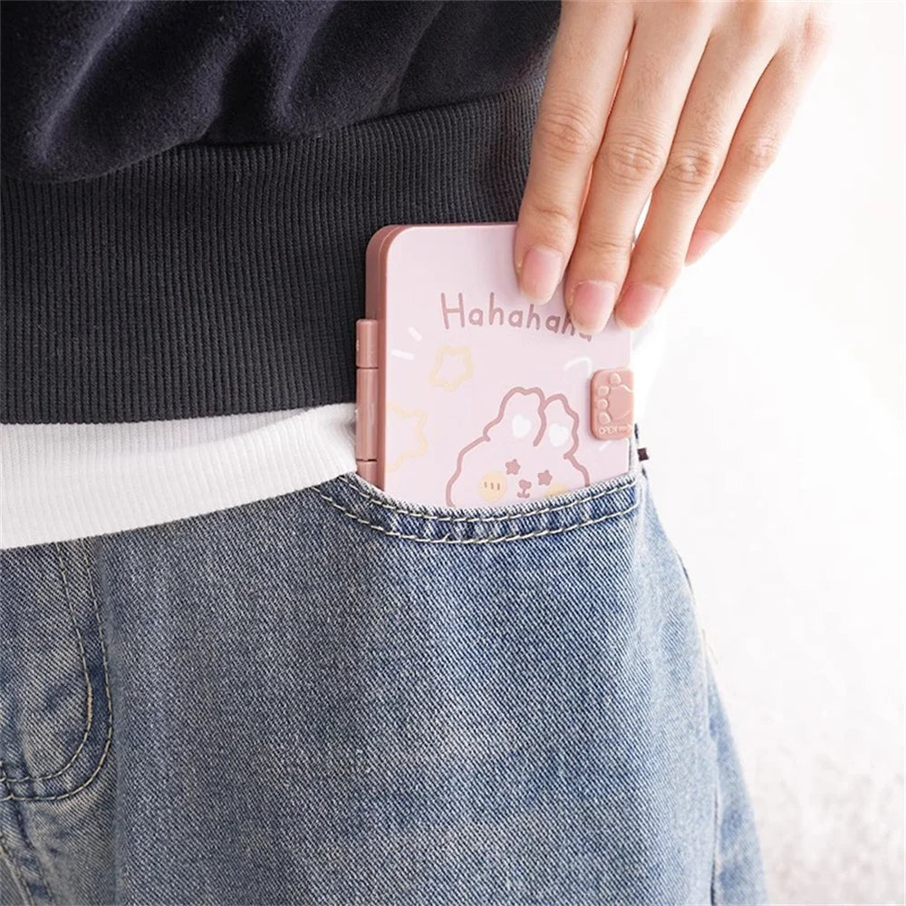 Portable Folding Makeup Mirror