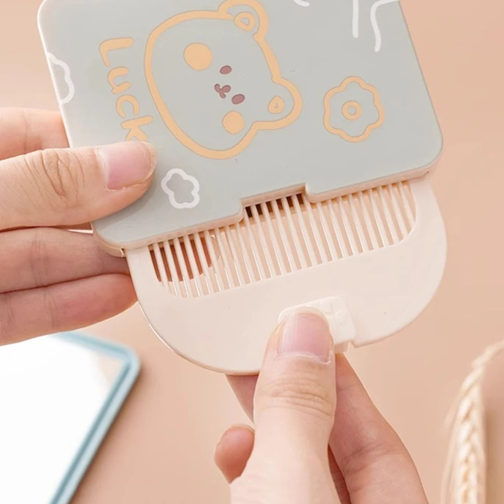 Portable Folding Makeup Mirror